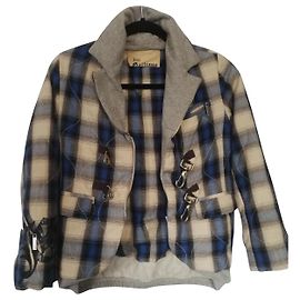 Veste courte John Galliano en coton XS Multicolore