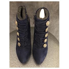 Guess-Botas de tornozelo-Azul escuro