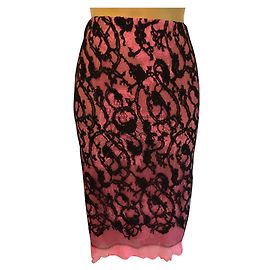 Christian Lacroix gonne Nero Rosa