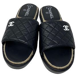 Chanel sandali Nero