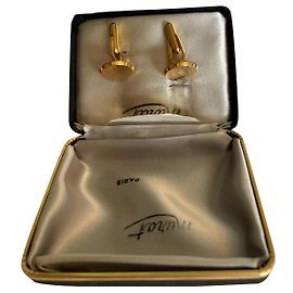 Autre Marque Manschettenknöpfe aus Gold Gold hardware