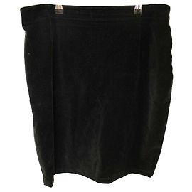 Gonna in velluto, VERSUS di GIANNI VERSACE Nero