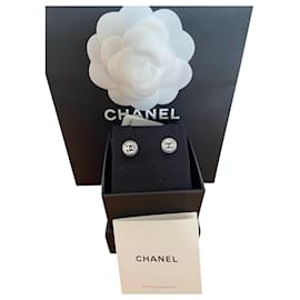 Orecchini strass Chanel Silver hardware
