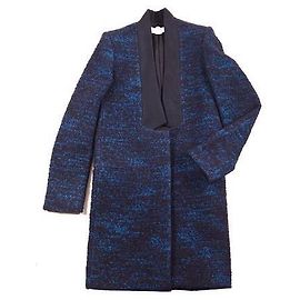 Stella Mc Cartney Cappotto STELLA McCARTNEY 2012 lana viscosa Nero Blu Blu