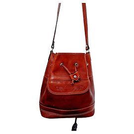 Cerruti 1881 Saco balde de couro Cerruti Marrom Castanho claro Caramelo