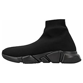 Balenciaga-Balenciaga Men's Speed Sneaker in Black-Black