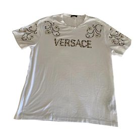 Gianni Versace chemises Blanc
