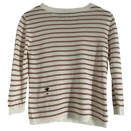 Jersey de seda Dior Crema Marrón claro