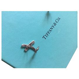 Orecchini Tiffany & Co Paloma Picasso Graffiti X Argento Grigio