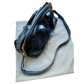 Sac à main Lancel La Charmeuse en cuir noir Noir