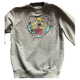 Kenzo-Sweaters-Grey