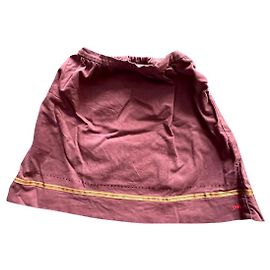 Gonna Sonia Rykiel Rosso Scuro Cotone Bordò