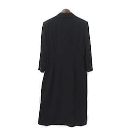 Givenchy-[Used] GIVENCHY Bal collar coat Long cashmere Plain black Black Men [Vector used clothing] 210407-Black