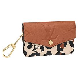 Louis Vuitton Cartera LV Key Wild at heart Castaño