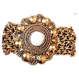 Pulseira Chanel vintage Dourado