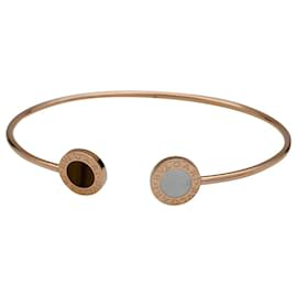 Bulgari-Bulgari bracelet, "Bulgari-Bulgari", Rose gold, upperr eye and mother of pearl.-Other