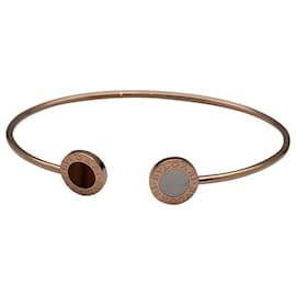 Bulgari-Bulgari bracelet, "Bulgari-Bulgari", Rose gold, upperr eye and mother of pearl.-Other