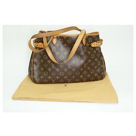 Louis Vuitton Monogram Canvas Batignolles Borsa Orizzontale Marrone
