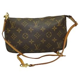 Louis Vuitton Monogram Toile Pochette Accessoires Marron