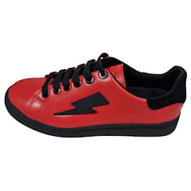 Baskets Neil Barrett Rouge