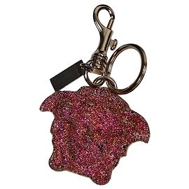 Pendentif Versace Méduse Bordeaux