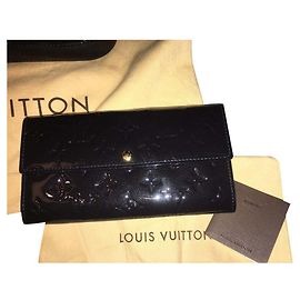 Borsa Alma e portafoglio Louis Vuitton pelle blu scuro Blu scuro