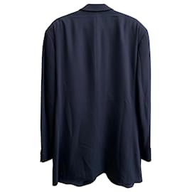 Hugo Boss-Hugo Boss Single Breasted Blazer in Black Virgin Wool-Black