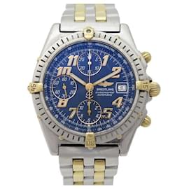 Breitling-BREITLING CHRONOMAT VITESSE PILOSTRAP B WATCH13050 39MM AUTOMATIC STEEL WATCH-Silvery