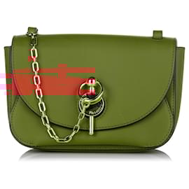 JW Anderson-JW Anderson Orange Malibu Anchor Logo Crossbody Bag-Orange
