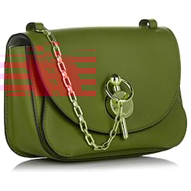 JW Anderson-JW Anderson Orange Malibu Anchor Logo Crossbody Bag-Orange