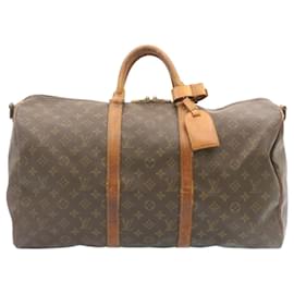 Louis Vuitton-Louis Vuitton Monogram Keepall Bandouliere 50 Boston Bag M41416 LV Auth 22616-Other