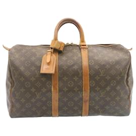 Louis Vuitton-Louis Vuitton Monogram Keepall 45 Boston Bag M41428 LV Auth 23924-Other