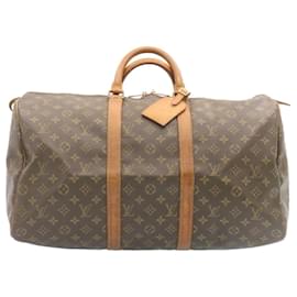 Louis Vuitton-Louis Vuitton Monogram Keepall 50 Boston Bag M41426 LV Auth 23926-Other