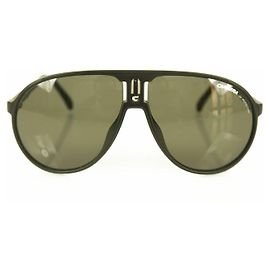 Carrera Champion / L DL5 – QT Aviator Shaped Black Sunglasses Black