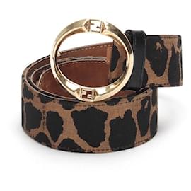 Fendi-Fendi belt-Brown