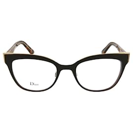 Dior-Cat-Eye Acetate Optical Frames-Brown