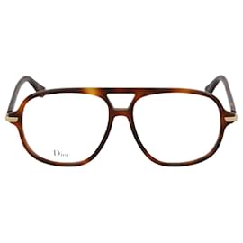 Dior-Aviator Acetate Optical Frames-Brown