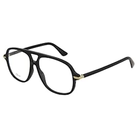 Dior-Aviator Acetate Optical Frames-Black