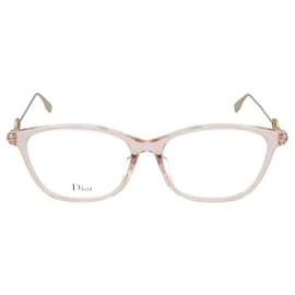 Dior Rectangle Acetate Optical Frames Pink
