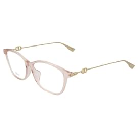 Dior-Rectangle Acetate Optical Frames-Pink