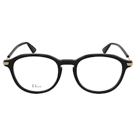 Dior-Round Acetate Optical Frames-Black