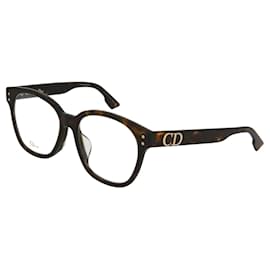 Dior-Round Acetate Optical Frames-Brown