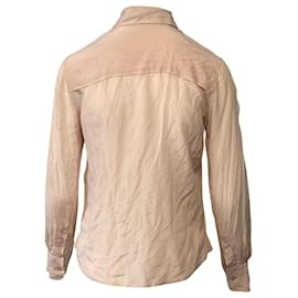 See by Chloé-See by Chloé Silk Shirt-Beige