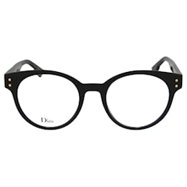 Dior-Round Acetate Optical Frames-Black