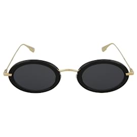 Dior-Oval Metal Optical Frames-Black