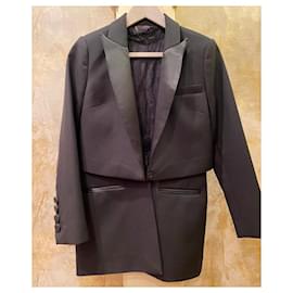 Alexander Mcqueen-Chaquetas-Negro