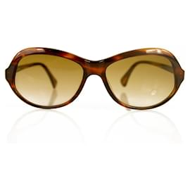 Autre Marque-Cutler & Gross de Londres 0722 Gafas de sol hechas a mano en marrón tortuga con estuche Raro-Castaño