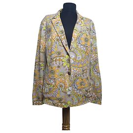 Blazer Marc Cain Sports en coton fleuri Multicolore