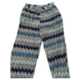 Missoni Pantalones, polainas Azul