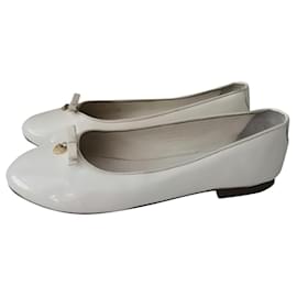 Dolce & Gabbana-Zapatillas de ballet-Blanco
